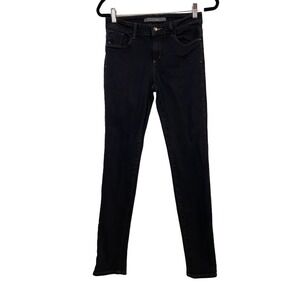 Joe's Skinny Visionaire Jeans Women's Size 27 Black Stretch Denim Made in‎ USA